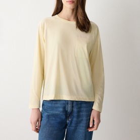 Patch Pocket Long-Sleeved Top