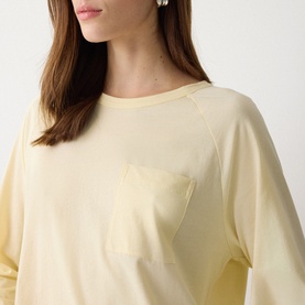 Patch Pocket Long-Sleeved Top
