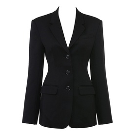 Luella Crepe Hourglass Blazer