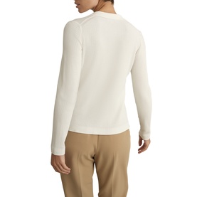 Meredith Ribbed Polo Sweater