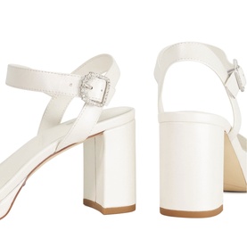 Madeforlove Wedding Block Heels