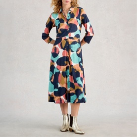 Rua Printed Shirt Dress