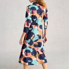 Rua Printed Shirt Dress