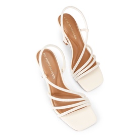 Sweetie Pearl Embellished Heeled Sandals