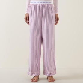 Soft Brushed Stripe Pyjama Bottoms