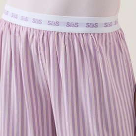 Soft Brushed Stripe Pyjama Bottoms