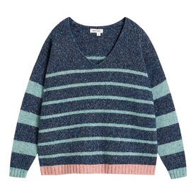 Tamara Striped Textured Sweater