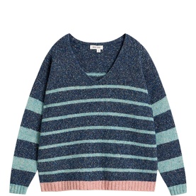 Tamara Striped Textured Sweater