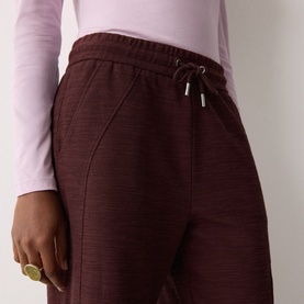 Textured Slub Sweatpants