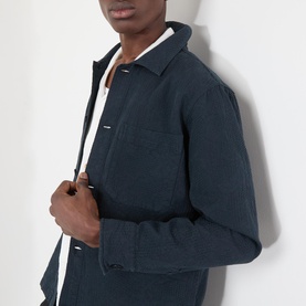 Rockley Honeycomb Jacquard Overshirt