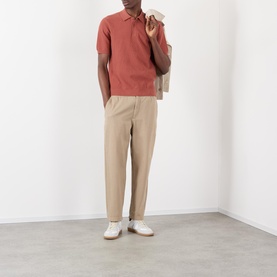 Naples Textured Polo Shirt