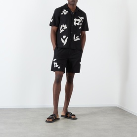 Kurt Appliqu&eacute; Shorts