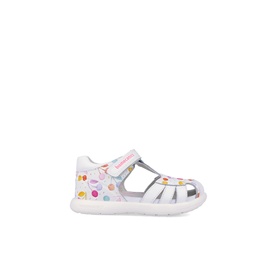 Printed T-Bar Sandals