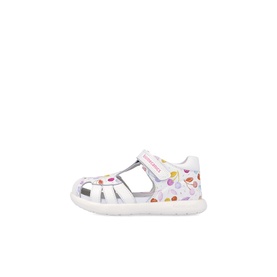 Printed T-Bar Sandals