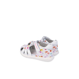 Printed T-Bar Sandals