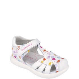Printed T-Bar Sandals