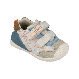 Printed Dual Strap Trainers