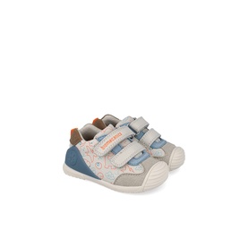 Printed Dual Strap Trainers