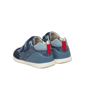 Printed Dual Strap Trainers