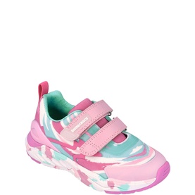 Printed Dual Strap Trainers