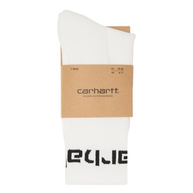 Logo Ribbed Socks