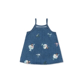 Magot Sequin Denim Dress