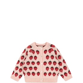 Belou Strawberry Knit Cardigan
