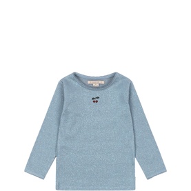 Roli Cherry Embroidered Long-Sleeved Top
