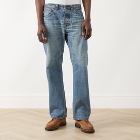 Alf Mid-Rise Straight Leg Jeans