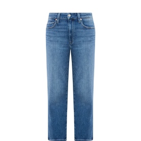 Mason Mid-Rise Ankle Straight Leg Jeans