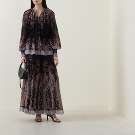 Alchemy Drawn Paisley Blouse