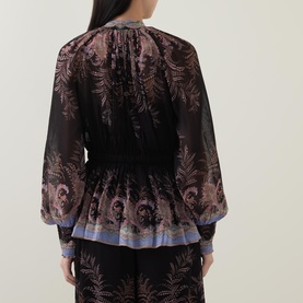 Alchemy Drawn Paisley Blouse