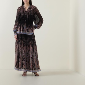 Alchemy Drawn Paisley Blouse