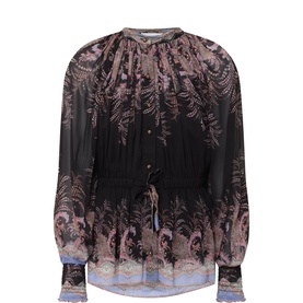 Alchemy Drawn Paisley Blouse