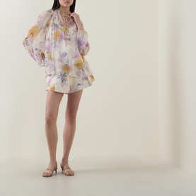 Luna Ruffle Billow Blouse