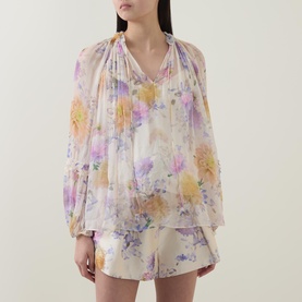 Luna Ruffle Billow Blouse