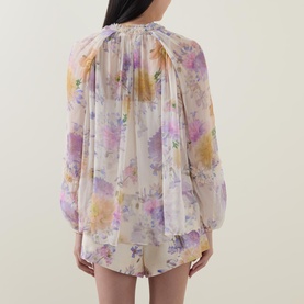 Luna Ruffle Billow Blouse