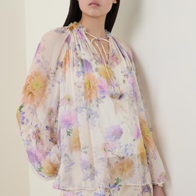Luna Ruffle Billow Blouse
