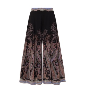 Alchemy Paisley Cropped Culottes
