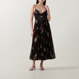 Sunray Pleated Dress