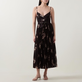 Sunray Pleated Dress