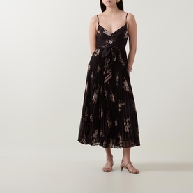 Sunray Pleated Dress