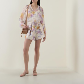 Luna Tuck Floral Shorts