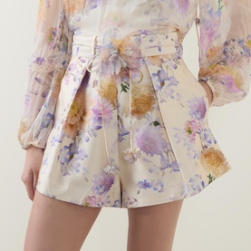 Luna Tuck Floral Shorts