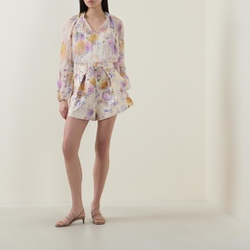 Luna Tuck Floral Shorts