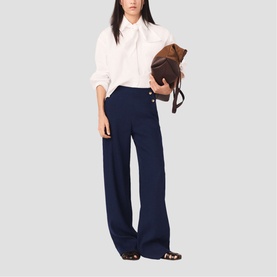Bridge Sailor High-Rise Wide Leg Trousers