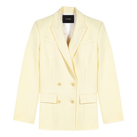 Vilellow Double-Breasted Blazer