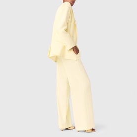 Vilellow Double-Breasted Blazer