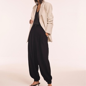 Cuffed Balloon Jogger Trousers