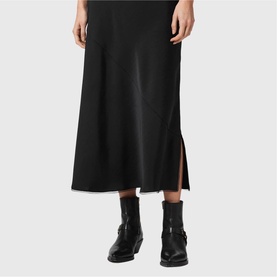 Darya Flared Slip Skirt